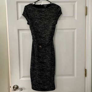 Express Belted Dress NWT